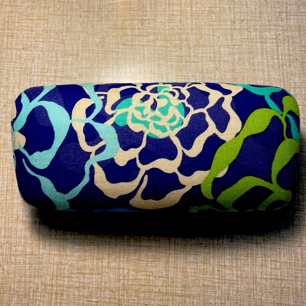 Vera Bradley Katalina Blue Hard Sunglasses Case